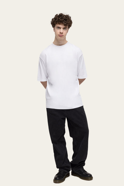 M3621CB Brushed x Interlock classic cotton tee