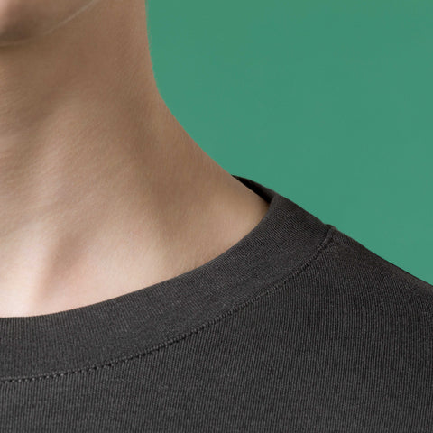 M3623CB Oversized Carbon-brushed cotton tee