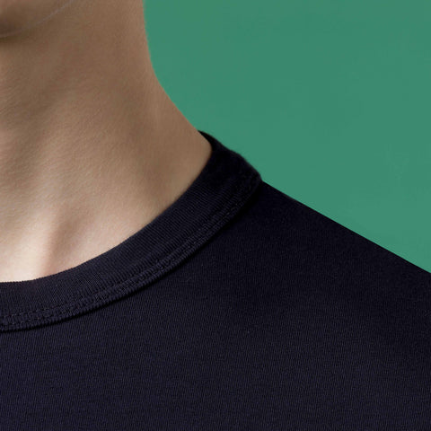 M555 Rib Neck Tee