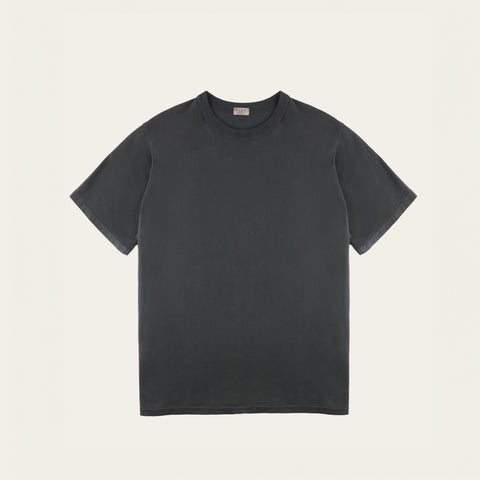 M555CB Ribbed Neck Cotton Tee