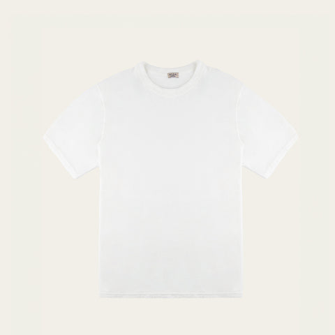 M555CB Ribbed Neck Cotton Tee