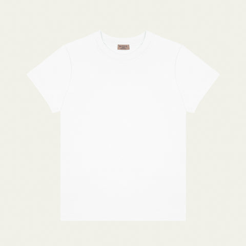 MF239681 Heavy Gsm Interlock Cotton Tee for Women