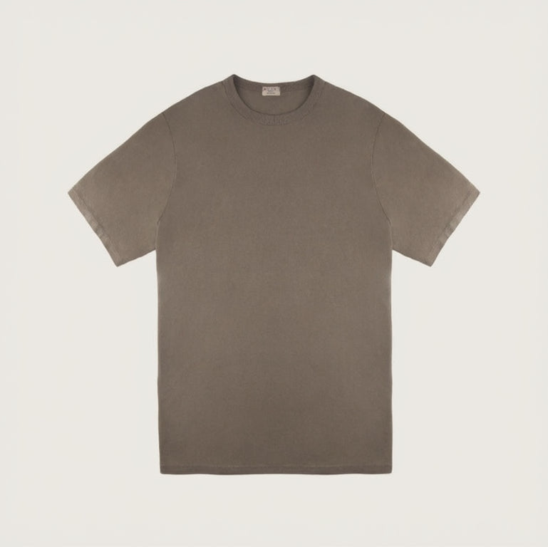 M555: Relaxed Fit T-Shirt Overlap Collar