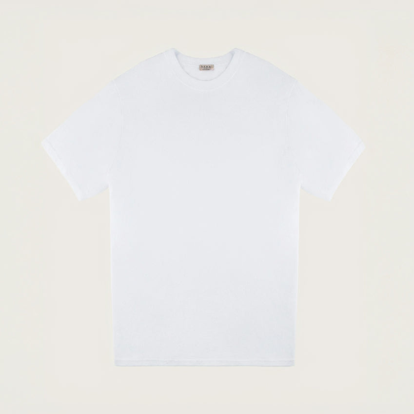 M555: Relaxed Fit T-Shirt Overlap Collar